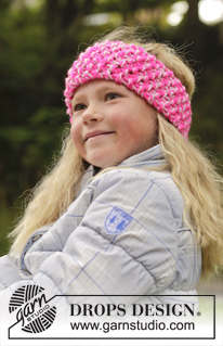 Free patterns - Stirnbänder für Kinder / DROPS Extra 0-1027