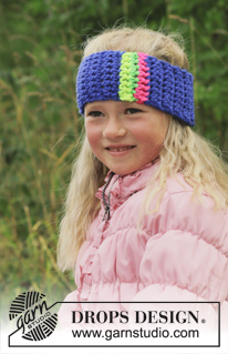 Free patterns - Stirnbänder für Kinder / DROPS Extra 0-1029