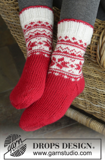 Free patterns - Calcetines para mujer / DROPS Extra 0-1051