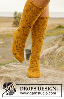 Free patterns - Longues Chaussettes Femme / DROPS Extra 0-1242