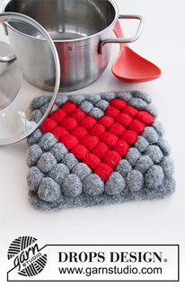 Free patterns - Potholders / DROPS Extra 0-1431