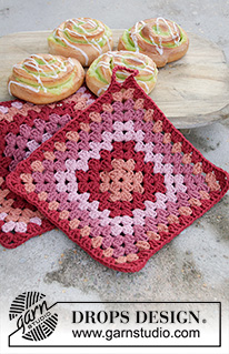 Free patterns - Presine & Sottopentola di Natale / DROPS Extra 0-1471