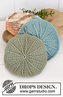 Free patterns - Potholders / DROPS Extra 0-1515