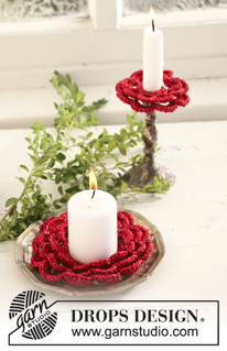 Free patterns - Christmas Table Decor / DROPS Extra 0-519