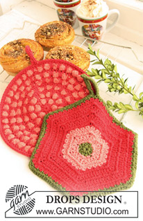 Free patterns - Potholders / DROPS Extra 0-700