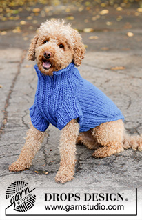 Free patterns - Hundebluser / DROPS Extra 0-81