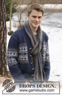 Free patterns - Vestes & Gilets Homme / DROPS Extra 0-813