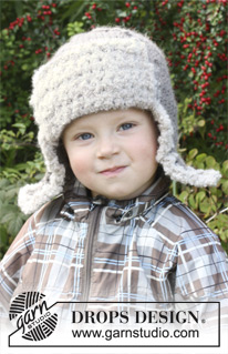 Free patterns - Cappelli con paraorecchie per bambini / DROPS Extra 0-975