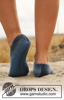 Free patterns - Chaussons / DROPS 129-35
