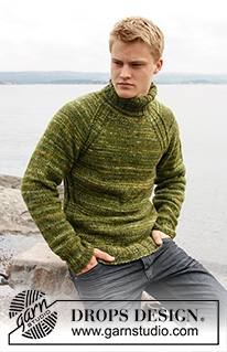Free patterns - Pánské jednoduché pulovry / DROPS 135-13