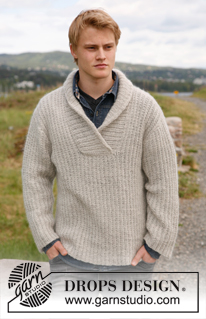 Free patterns - Einfache Pullover für Herren / DROPS 135-45