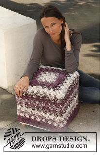 Free patterns - Coussins / DROPS 144-17