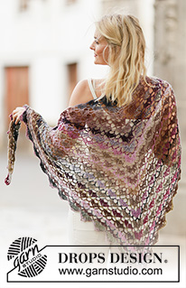 Free patterns - Xailes Grandes / DROPS 162-12