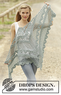Free patterns - Store sjal / DROPS 175-11