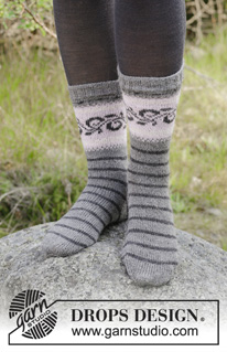 Free patterns - Nordische Socken / DROPS 179-11