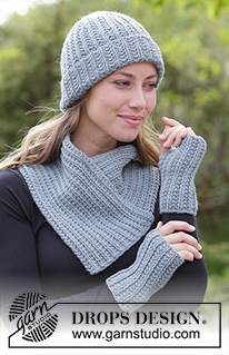 Free patterns - Neck Warmers / DROPS 182-17