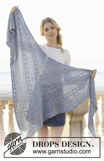 Free patterns - Xailes Grandes / DROPS 201-12