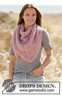 Free patterns - Xailes Grandes / DROPS 212-37