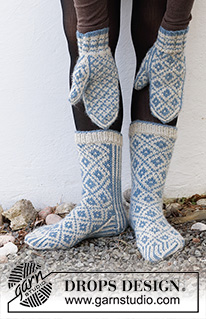 Free patterns - Nordiske sokker / DROPS 214-54