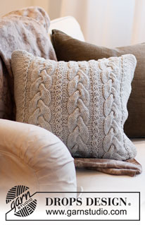 Free patterns - Coussins / DROPS 215-42