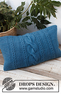 Free patterns - Coussins / DROPS 228-61