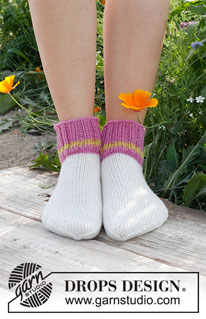 Free patterns - Calcetines Tobilleros para Mujer / DROPS 229-25