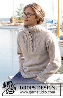 Free patterns - Homme / DROPS 233-8