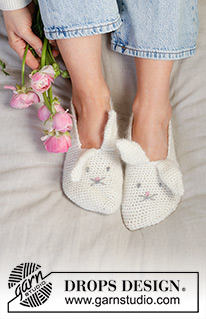 Free patterns - Velikonoční ponožky a papučky / DROPS 238-39