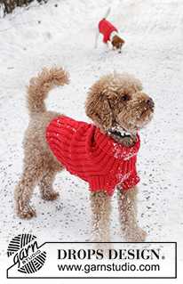 Free patterns - Dog Sweaters / DROPS 245-31