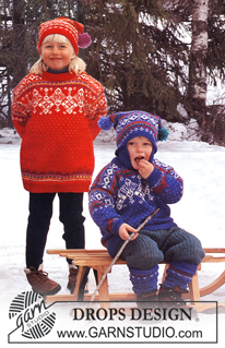Free patterns - Pulls Nordiques Enfant / DROPS 47-2