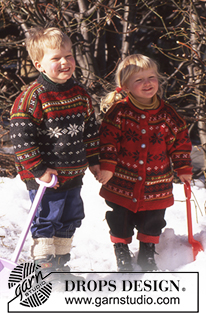 Free patterns - Nordische Pullover für Kinder / DROPS 52-29