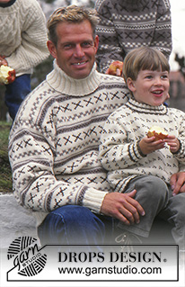Free patterns - Nordische Pullover für Kinder / DROPS 59-7