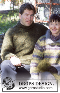 Free patterns - Einfache Pullover für Herren / DROPS 70-13