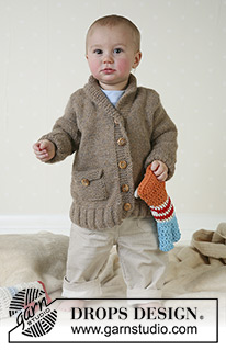 Free patterns - Rozpinane swetry i bolerka dziecięce / DROPS Baby 13-13
