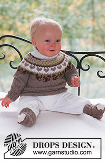 Free patterns - Calcetines y patucos para bebé / DROPS Baby 17-15