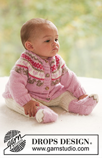 Free patterns - Chaquetas para bebé con jacquards nórdicos / DROPS Baby 17-18