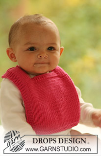 Free patterns - Baberos & Bufandas para bebé / DROPS Baby 17-24
