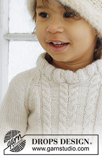 Free patterns - Gensere til baby / DROPS Baby 21-40