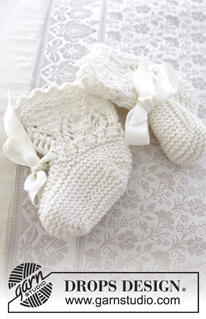 Free patterns - Ponožky a botičky pro miminka / DROPS Baby 29-2