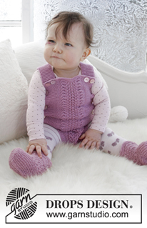 Free patterns - Baby calze & scarponcini / DROPS Baby 31-14