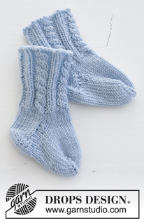 Free patterns - Vauvan sukat & tohvelit / DROPS Baby 31-8