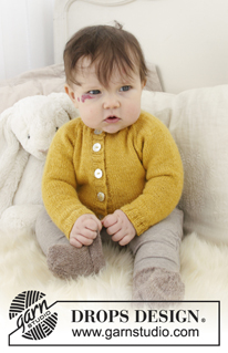 Free patterns - Kabátky a propínací svetříky pro miminka / DROPS Baby 31-9