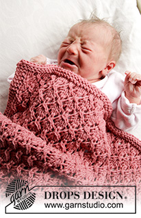 Free patterns - Decken für Babys / DROPS Baby 33-3