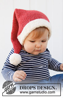 Free patterns - Cappelli di Natale / DROPS Baby 36-12