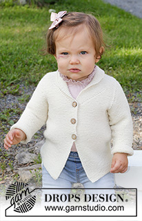 Free patterns - Kabátky a propínací svetříky pro miminka / DROPS Baby 38-10