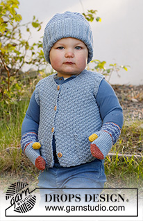 Free patterns - Top & Gilet baby / DROPS Baby 38-6