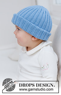 Free patterns - Baby Hats & Headbands / DROPS Baby 42-19