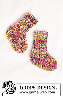 Free patterns - Socken & Schühchen für Babys / DROPS Baby 43-27