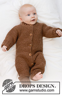 Free patterns - Bodyk és overálok kisbabáknak / DROPS Baby 45-9