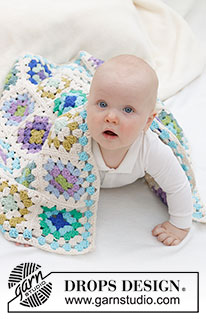 Free patterns - Spaß mit Granny Squares / DROPS Baby 46-7